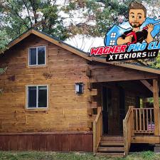 Professional-Restoration-House-Washing-and-Staining-of-Cabin-in-TomahWI 1