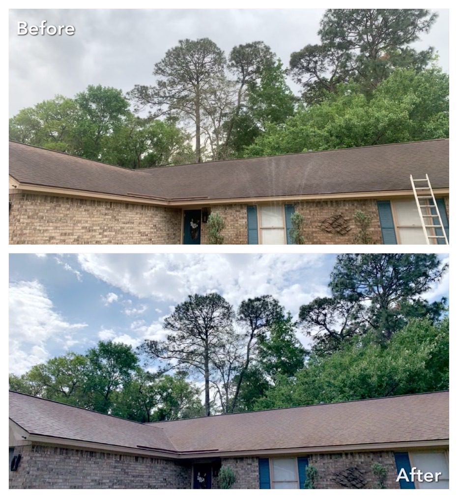 Eau Claire, WI Home Got a Much Needed Professional Roof Cleaning