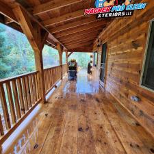 Professional-Restoration-House-Washing-and-Staining-of-Cabin-in-TomahWI 4