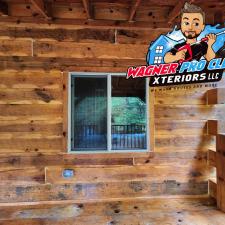 Professional-Restoration-House-Washing-and-Staining-of-Cabin-in-TomahWI 5
