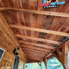 Professional-Restoration-House-Washing-and-Staining-of-Cabin-in-TomahWI 6